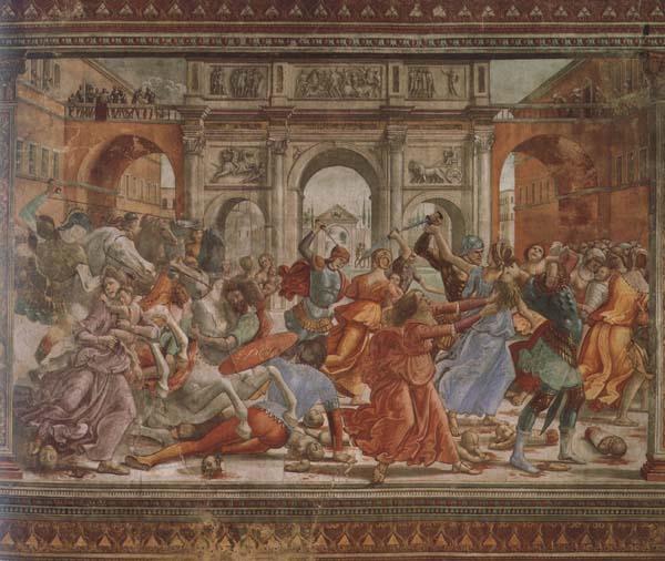 Domenicho Ghirlandaio Kindermord von Bethlehem France oil painting art